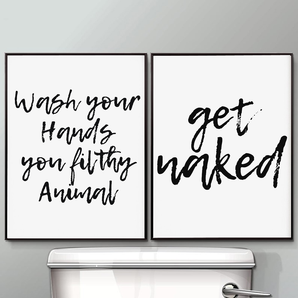 Nordic-Black-White-Wash-Your-Hand-Get-Naked-Wall-Art-Canvas-Poster-Minimalist-Print-Quote-Painting-3.jpg
