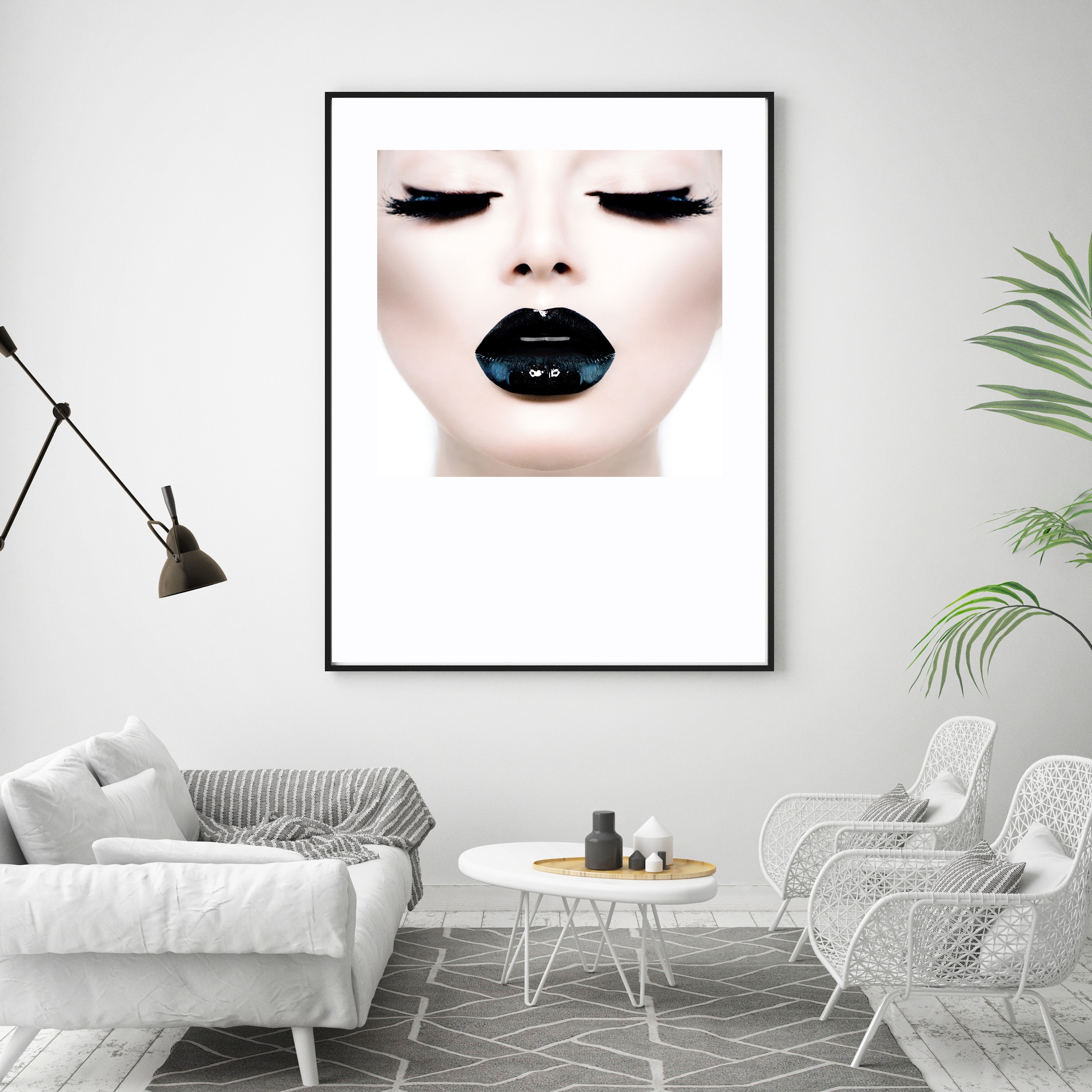 Nordic-Fashion-Women-Black-Pink-Lips-Canvas-Painting-COCO-Wall-Art-Wall-Pictures-For-Living-Room-2.jpg