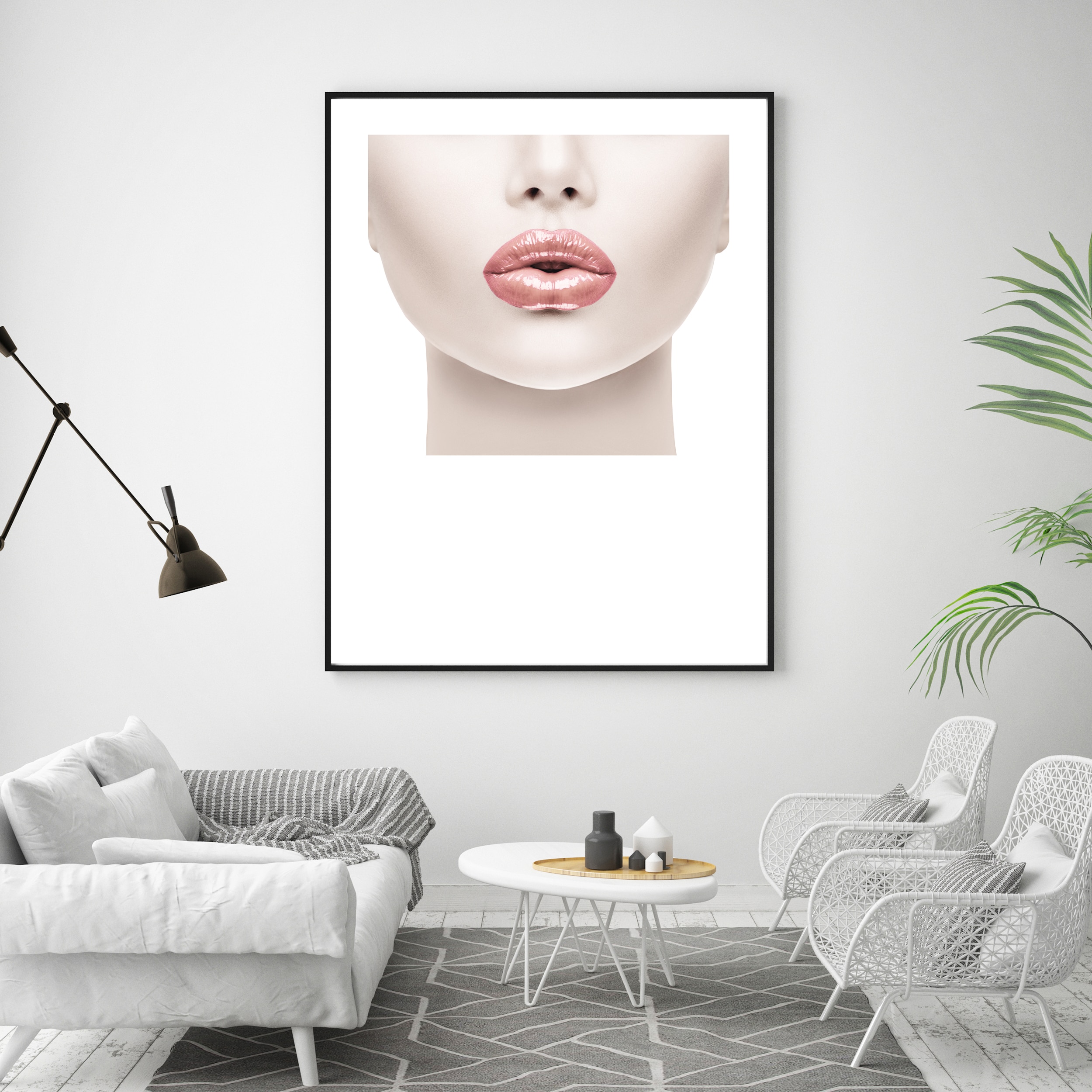 Nordic-Fashion-Women-Black-Pink-Lips-Canvas-Painting-COCO-Wall-Art-Wall-Pictures-For-Living-Room-3.jpg
