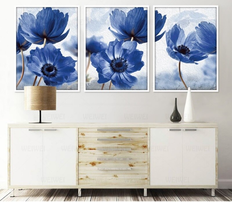 Nordic-Modern-Style-Beautiful-Blue-Flowers-Posters-Home-Decor-Minimalism-Canvas-Painting-Print-Wall-Picture-For-1.jpg