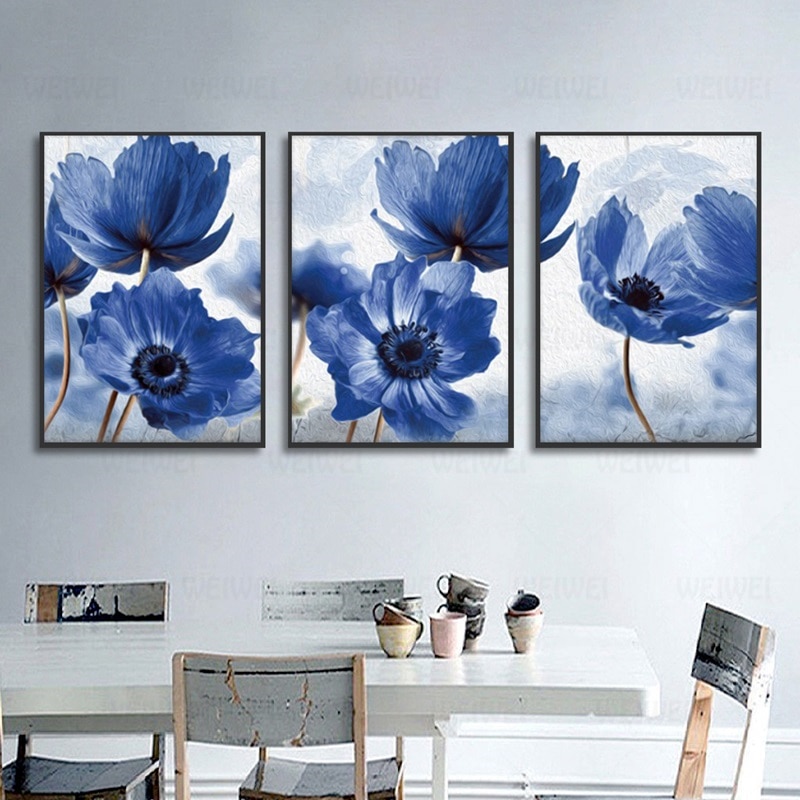 Nordic-Modern-Style-Beautiful-Blue-Flowers-Posters-Home-Decor-Minimalism-Canvas-Painting-Print-Wall-Picture-For.jpg