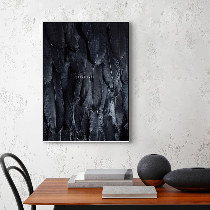 Nordic-Morden-black-and-white-feather-Posters-and-Prints-Canvas-Painting-wall-Art-wall-pictures-for-3.jpg