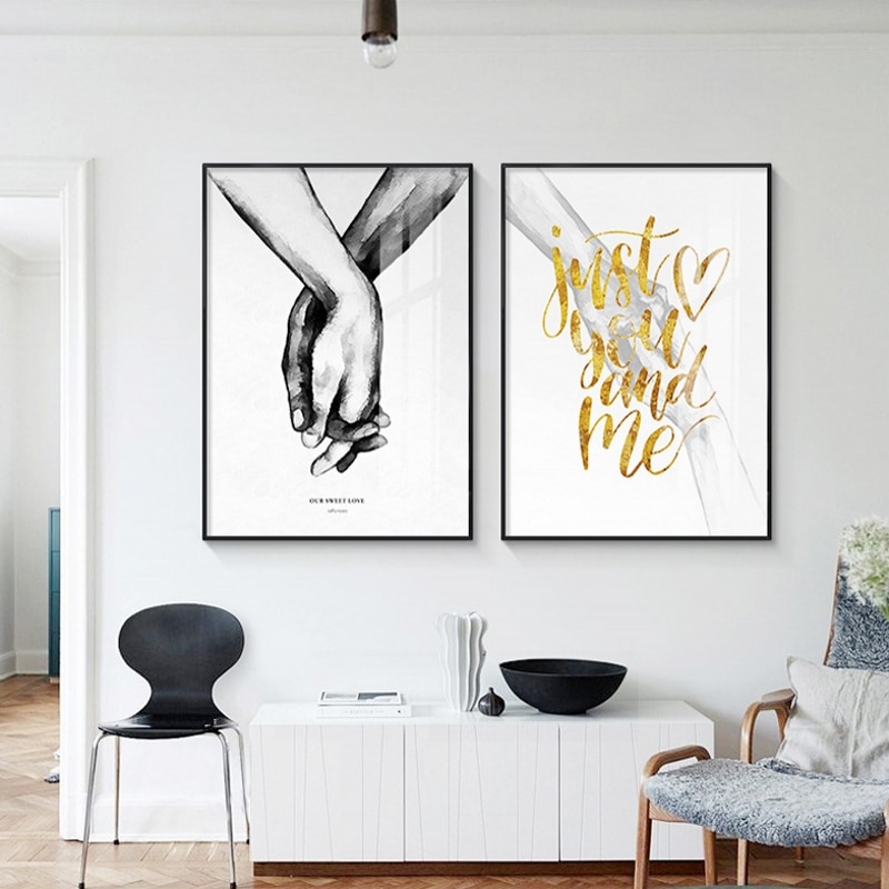 Nordic-Poster-Black-And-White-Holding-Hands-Canvas-Prints-Lover-Quote-Wall-Pictures-For-Living-Room-2.jpg