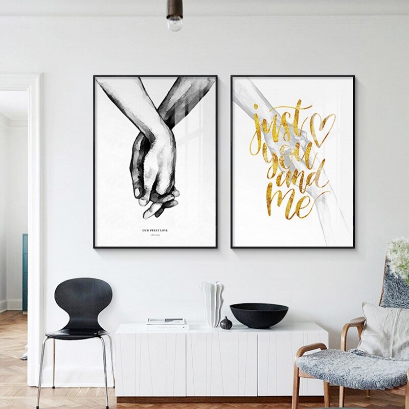 Nordic-Poster-Black-And-White-Holding-Hands-Canvas-Prints-Lover-Quote-Wall-Pictures-For-Living-Room-7.jpg