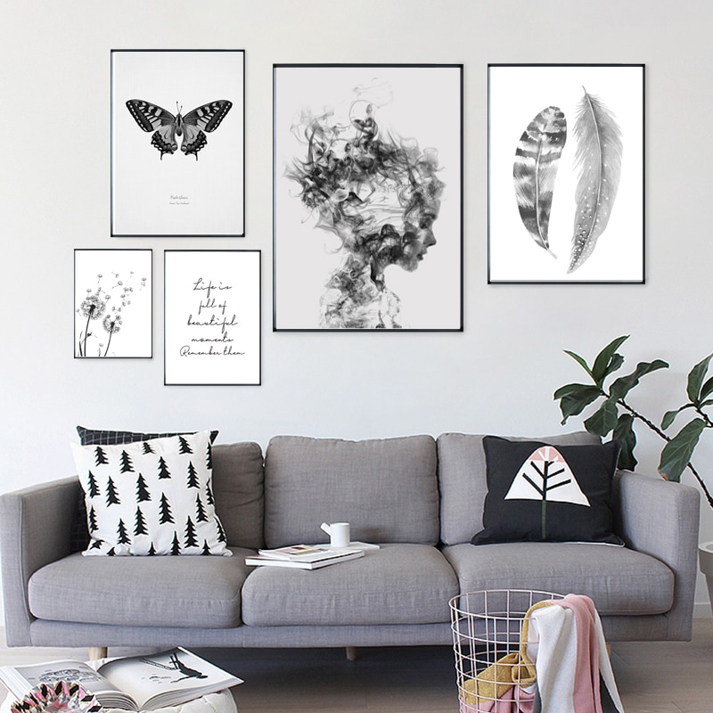Nordic-Poster-Black-And-White-Pictures-Feather-Paintings-Butterfly-Art-Print-Abstract-Posters-And-Prints-Living.jpg