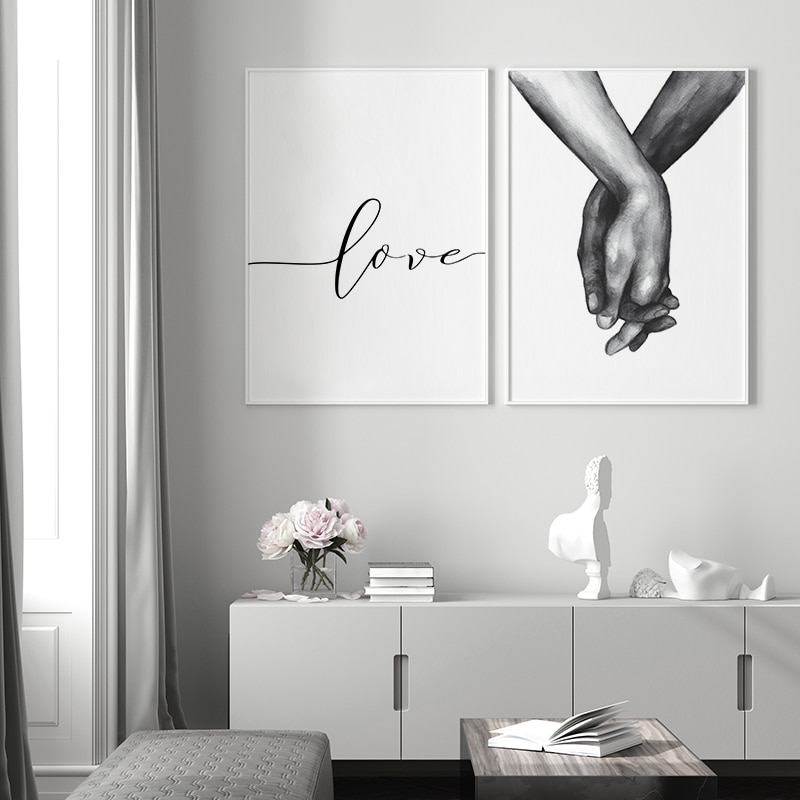 Nordic-Posters-Prints-Holding-Hands-Canvas-Painting-Wall-Art-Black-And-White-Decoration-Wall-Pictures-For-2.jpg
