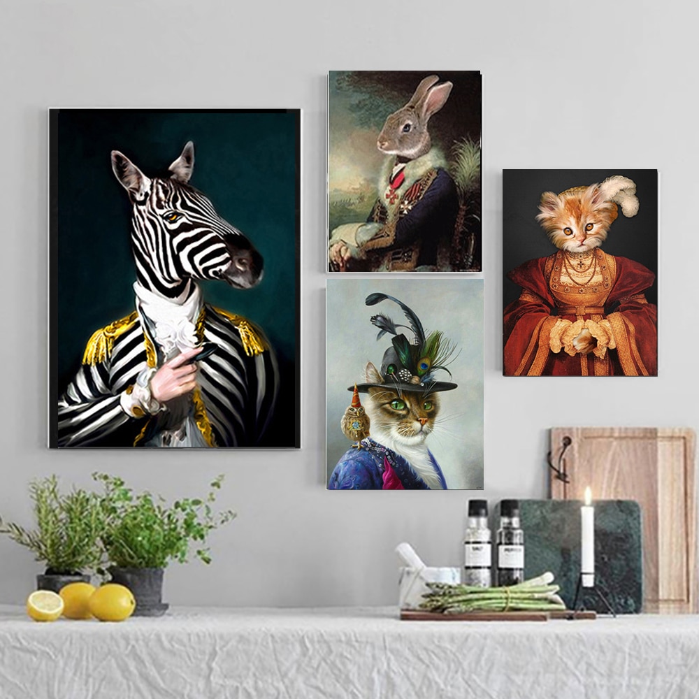 Nordic-Retro-Nostalgia-Gentleman-Canvas-Painting-Wall-Art-Goat-Zebra-Animal-Posters-And-Prints-Wall-Pictures-1.jpg