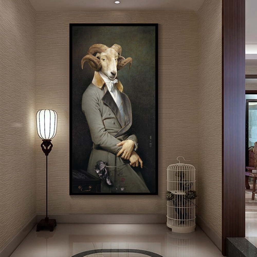 Nordic-Retro-Nostalgia-Gentleman-Canvas-Painting-Wall-Art-Goat-Zebra-Animal-Posters-And-Prints-Wall-Pictures-3.jpg