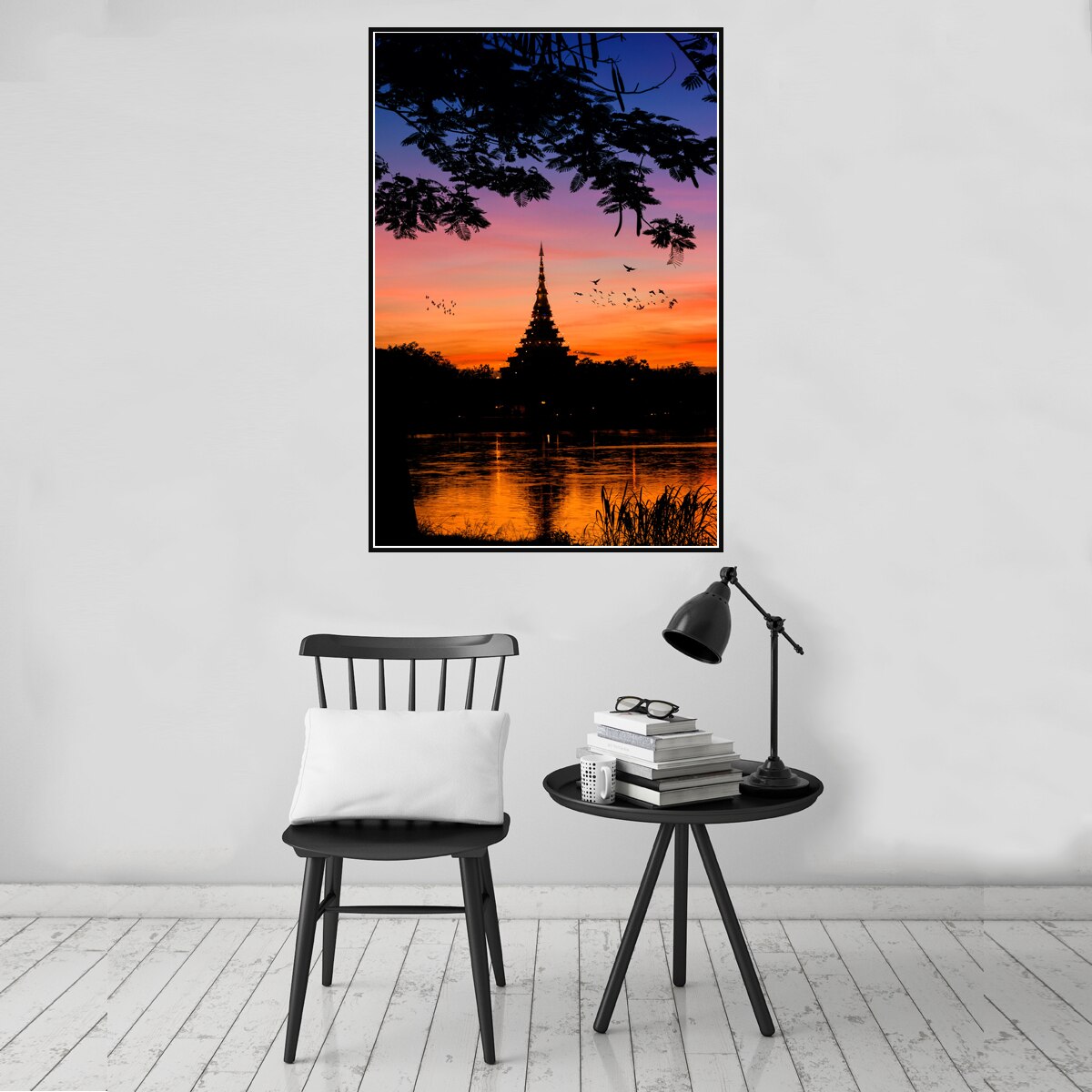 Nordic-Romantic-Sunset-Dusk-Canvas-Beach-Landscape-Poster-Picture-Wall-Home-Art-Decor-3.jpg