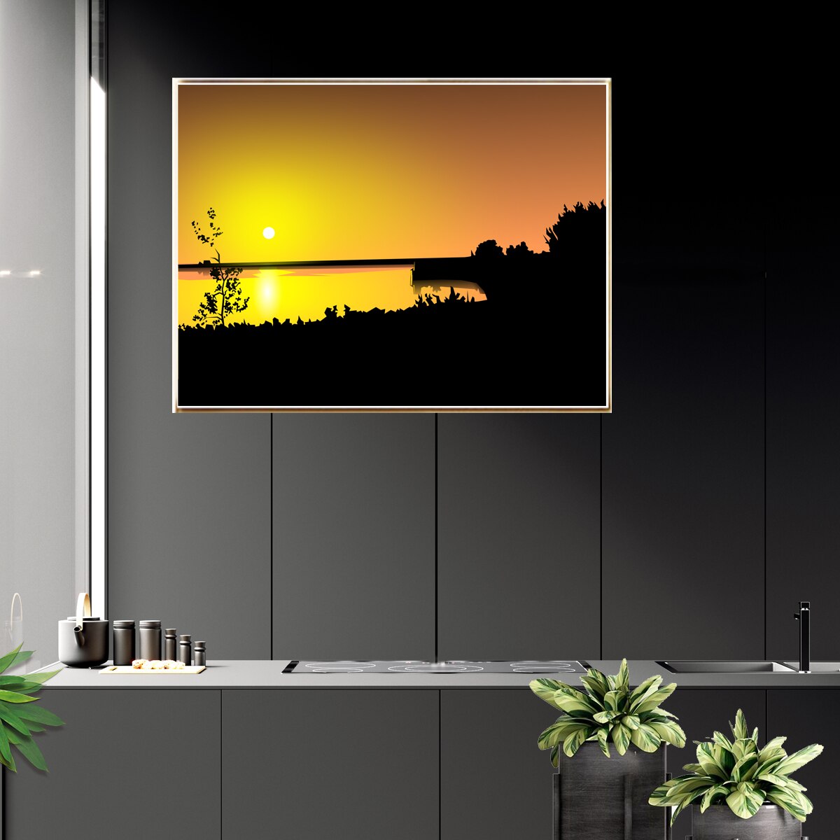 Nordic-Romantic-Sunset-Dusk-Canvas-Beach-Landscape-Poster-Picture-Wall-Home-Art-Decor-5.jpg