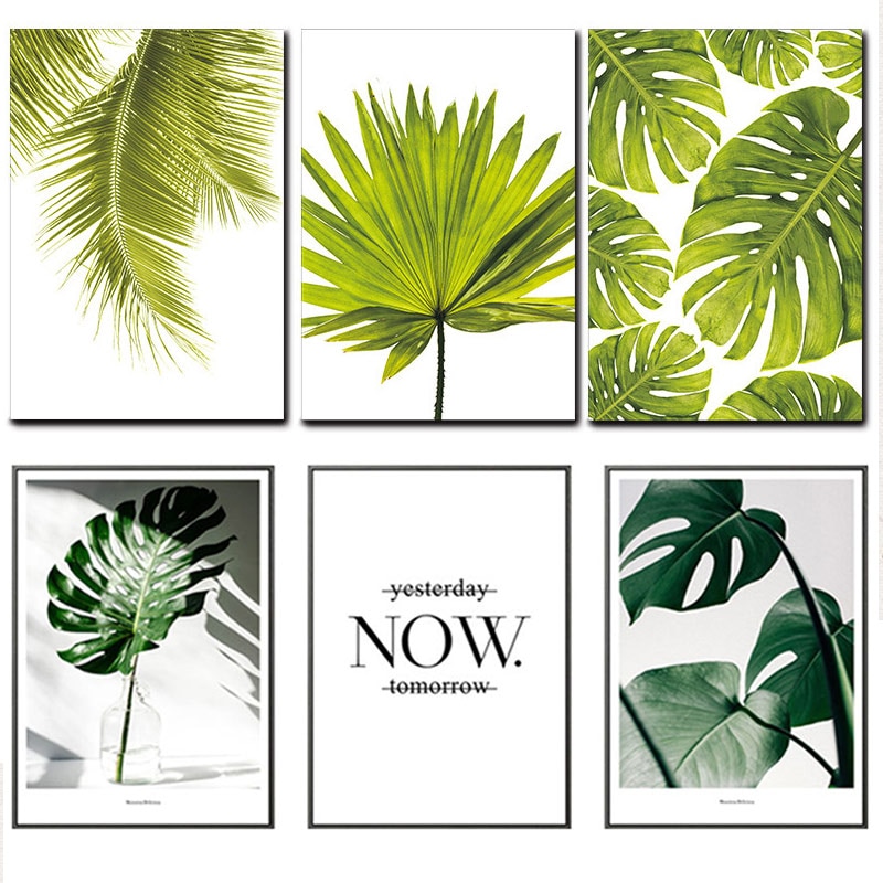 Nordic-Style-1PC-Modern-Decorative-Painting-Living-Room-Wall-Pictures-Unframed-Poster-Art-Posters-Plant-Leaf-1.jpg