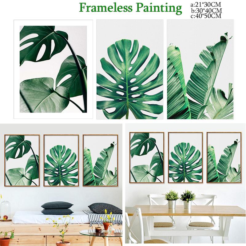 Nordic-Style-Green-Plant-Leaves-Monstera-Canvas-Painting-Leaf-Micro-jet-Printing-Core-Painting-Frame-less-3.jpg