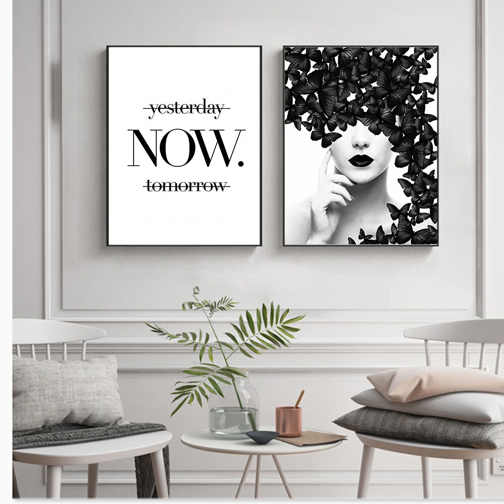 Nordic-Style-Poster-Wall-Poster-Prints-Black-and-White-Butterfly-Woman-Wall-Art-Canvas-Wall-Pictures.jpg