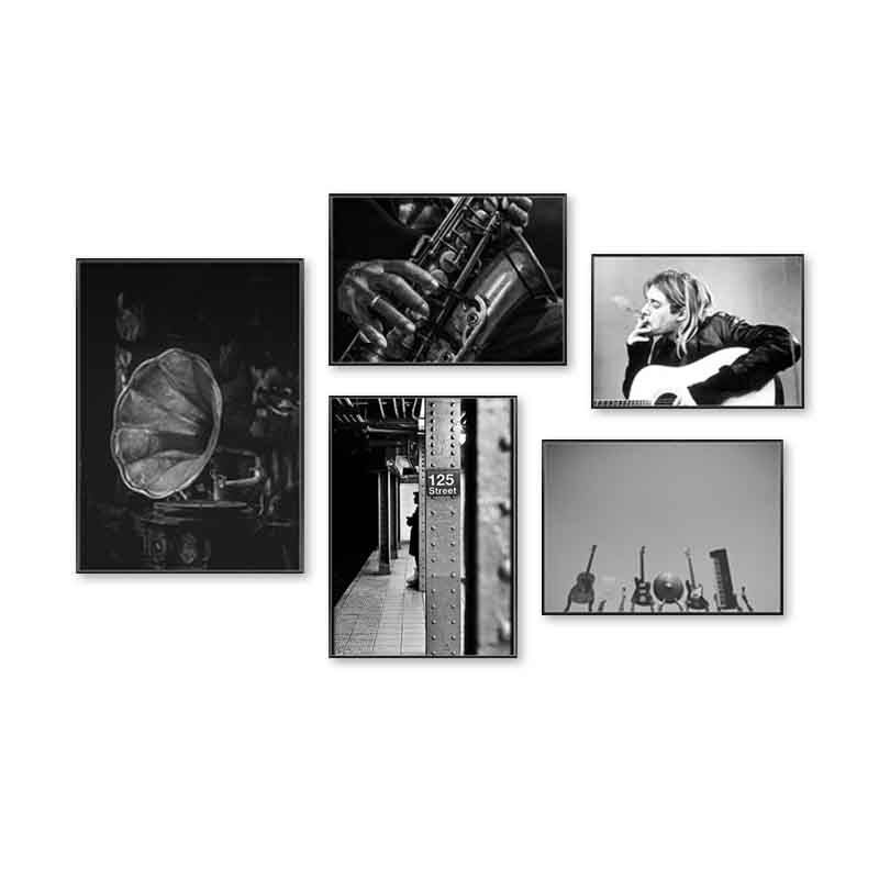 Nordic-Vintage-Fashion-Poster-Guitar-Band-Music-Canvas-Painting-Black-and-White-Wall-Art-Print-Modern-5.jpg