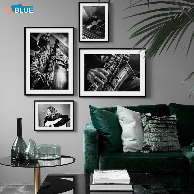 Nordic-Wall-Art-Poster-Print-Band-Guitar-Jazz-Music-Portrait-Canvas-Decorative-Painting-Black-White-Wall-1.jpg