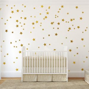 Nordic style Five-pointed star Wall Sticker DIY Wall Art Decals for kids children bedroom nursery home decoration stars Stickers