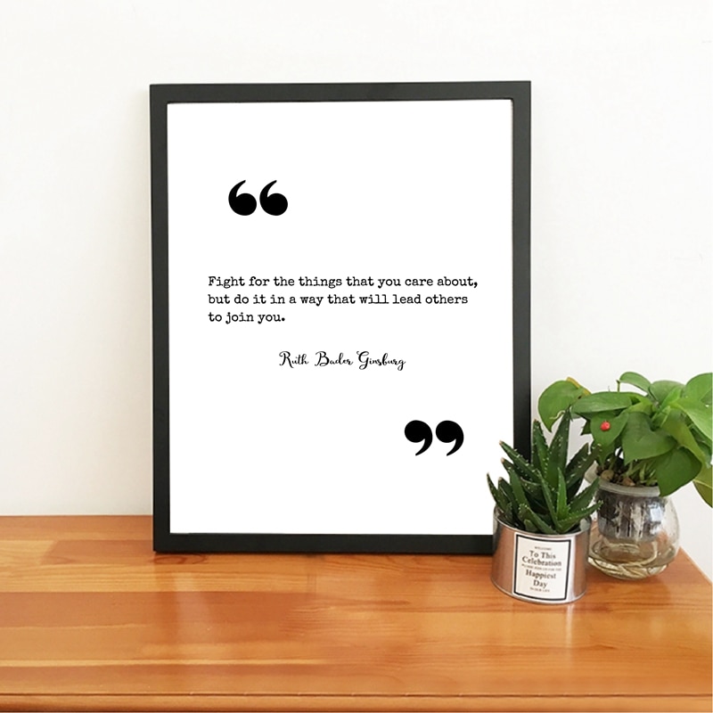 Notorious-RBG-Quote-Poster-And-Print-Ruth-Bader-Ginsburg-Quotes-Wall-Art-Canvas-Painting-Black-White-2.jpg