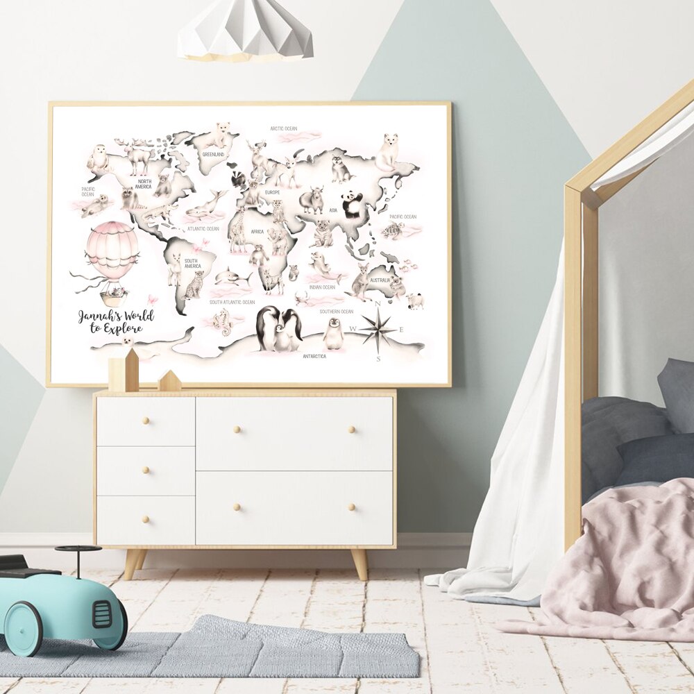 Nursery-Posters-and-Prints-Art-Cartoon-Animals-World-Map-Wall-Pictures-for-Baby-Room-Office-Home-2.jpg
