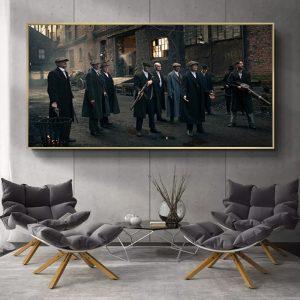 Peaky Blinders Cillian Murphy TV Show Posters Prints Movie Canvas Painting Wall Art Picture for Living Room Cuadros Home Decor