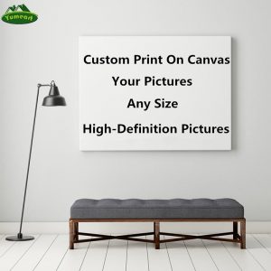 Photo Custom Printings Your Picture,Family,Friends Baby Photo,Favorite Image, Wedding Photos Poster Custom Print On Canvas Art