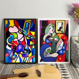 Picasso Women Abstract Canvas Art Print Painting Poster Wall Pictures For Living Room Home Decorative Bedroom Decor No Frame