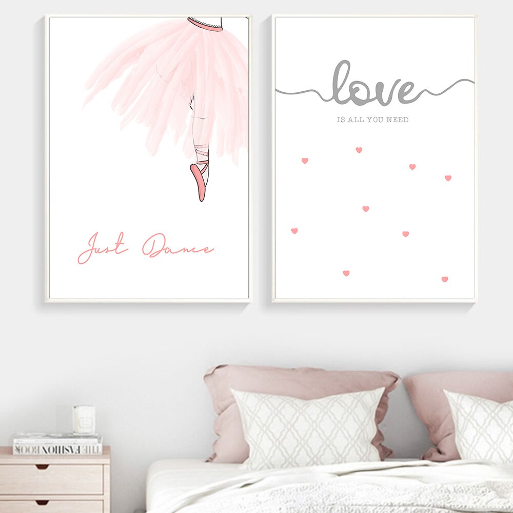 Pink-Ballet-Girl-Canvas-Painting-Kids-Poster-Nordic-Posters-And-Prints-Custom-Name-Wall-Art-Painting-3.jpg