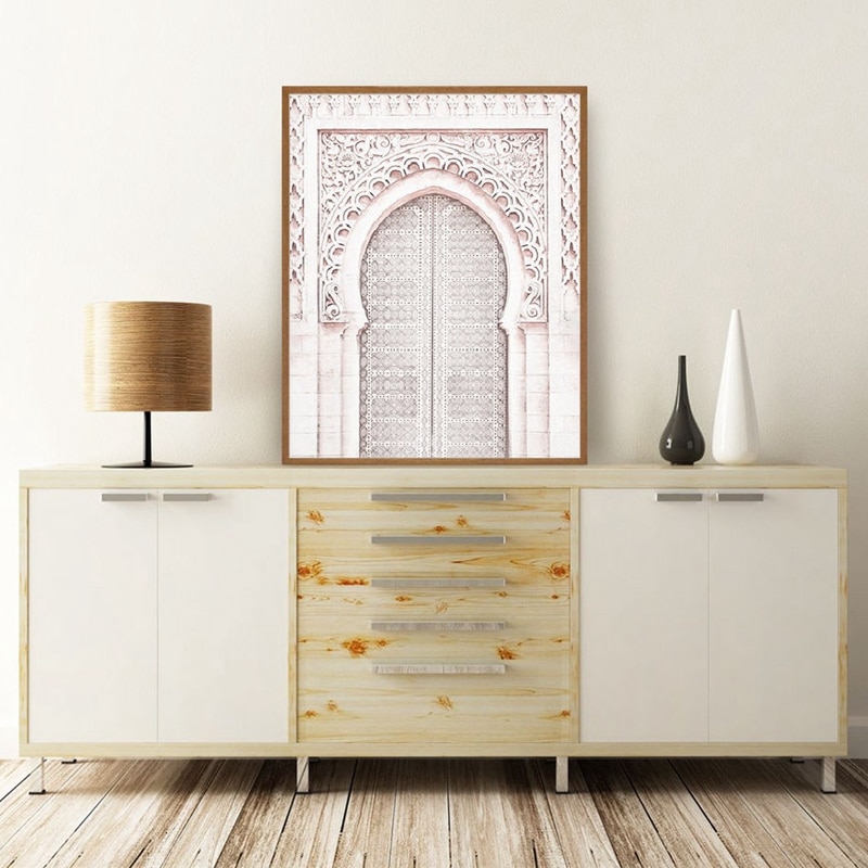 Pink-Moroccan-Arch-Travel-Wall-Art-Canvas-Painting-Poster-Ancient-Gate-Morocco-Door-Artwork-Pictures-Prints-3.jpg