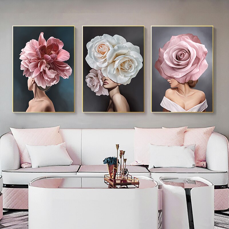 Pink-White-Flower-Lady-Poster-Personality-Fashion-Abstract-Woman-Print-Canvas-Art-Painting-Wall-Picture-Modern-1.jpg