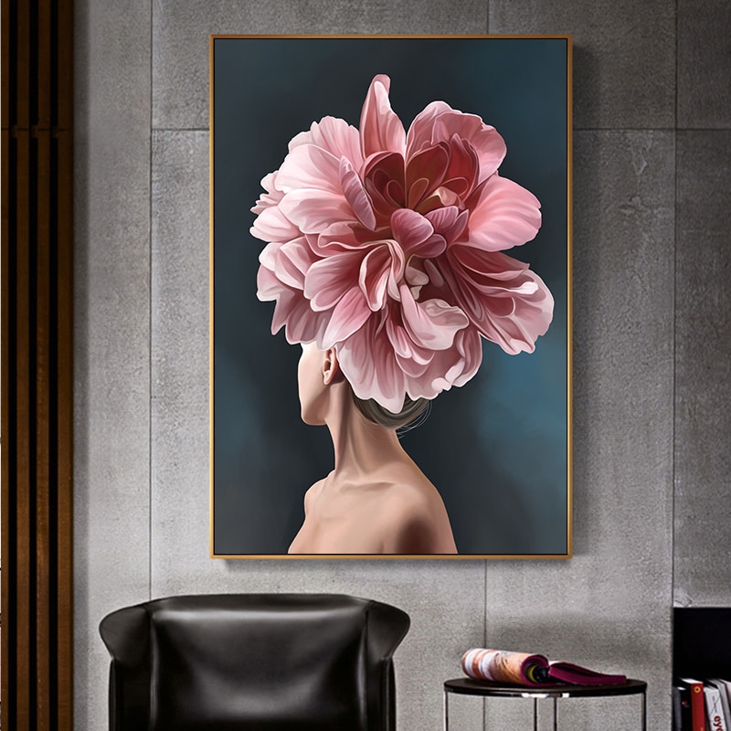 Pink-White-Flower-Lady-Poster-Personality-Fashion-Abstract-Woman-Print-Canvas-Art-Painting-Wall-Picture-Modern-4.jpg