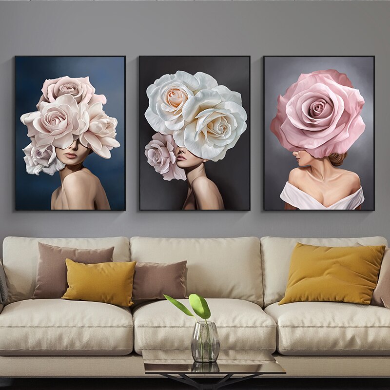 Pink-White-Flower-Lady-Poster-Personality-Fashion-Abstract-Woman-Print-Canvas-Art-Painting-Wall-Picture-Modern.jpg