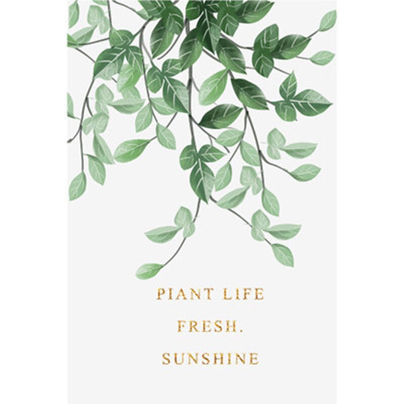 Plants-Flowers-Poster-Green-Leaves-Golden-Letters-Decorative-Picture-Modern-Wall-Art-Paintings-for-Living-Room-4.jpg