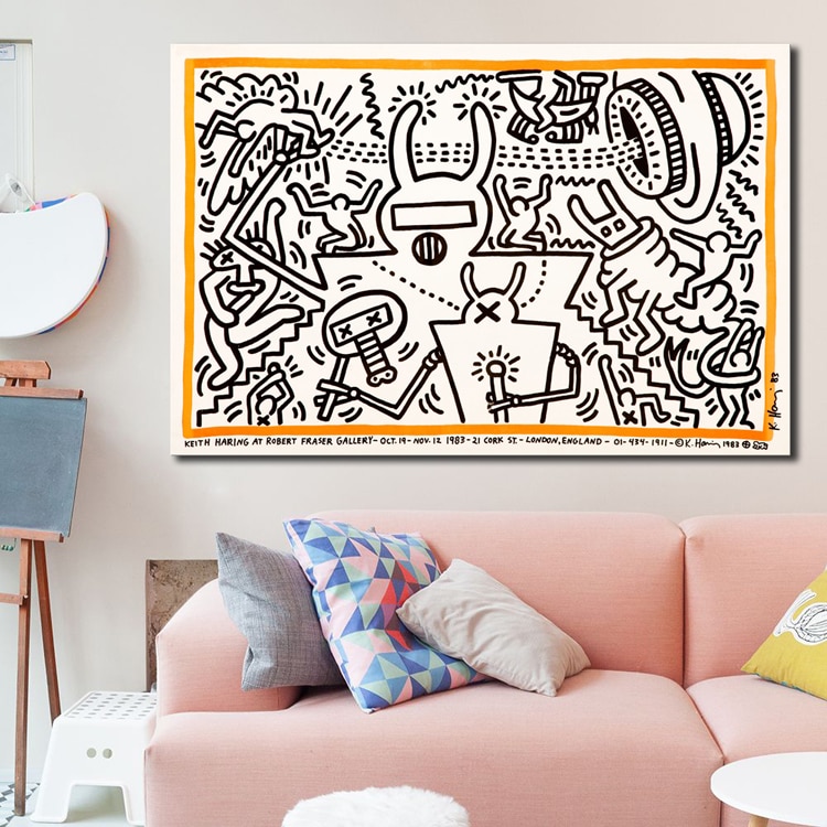 Street Pop Art Posters And Prints For Living Room Abstract