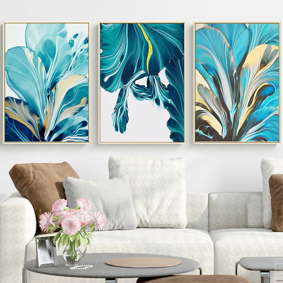 Pop-Art-Prints-Abstract-Blue-Gold-Leaf-Tableaux-Poster-Decorative-Wall-Art-Picture-Nordic-Living-Room-2.jpg