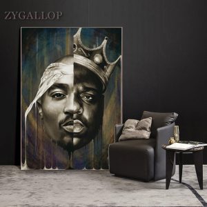 Quadros da parede do rei do rapper do hip hop