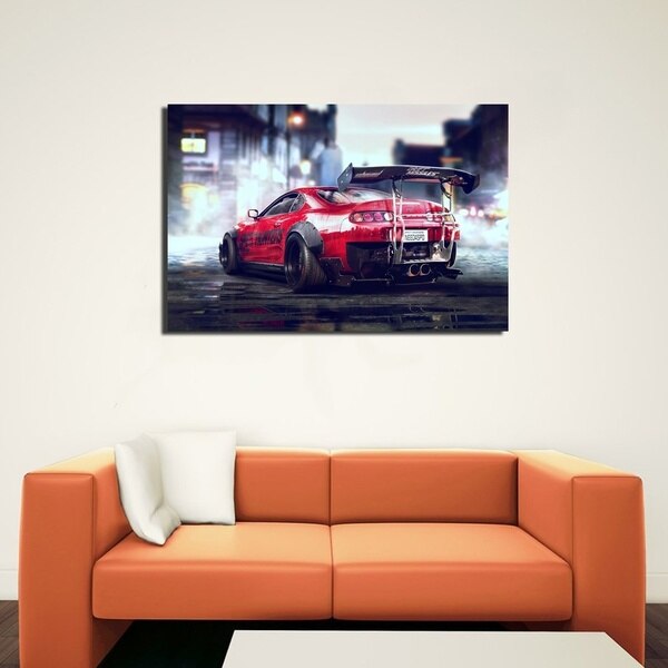 Racing-Artwork-Toyota-Supra-Sports-Car-Poster-Wall-Art-Pictures-Painting-Wall-Art-for-Living-Room-2.jpg