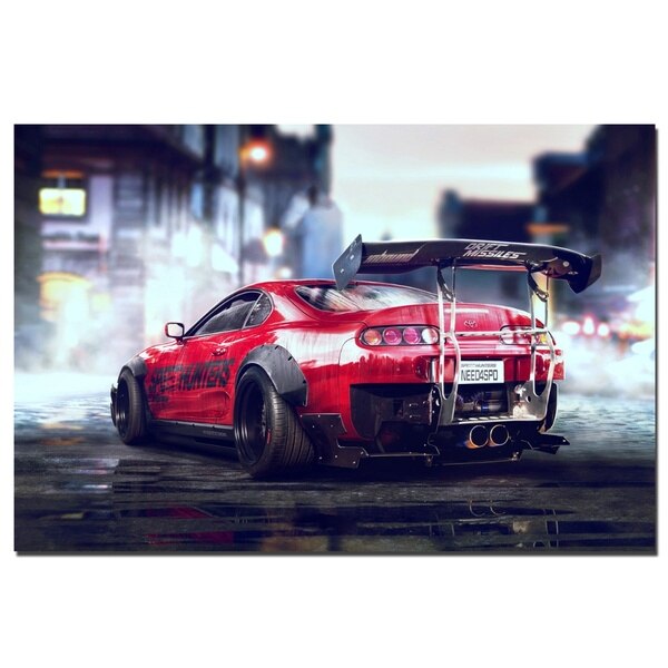 Racing-Artwork-Toyota-Supra-Sports-Car-Poster-Wall-Art-Pictures-Painting-Wall-Art-for-Living-Room-3.jpg