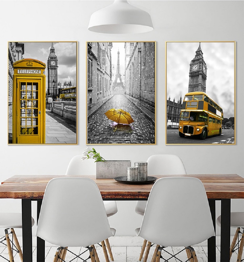 Red-Bus-Black-White-Paris-London-Posters-and-Prints-Canvas-Paintings-Telephone-Booth-Art-Wall-Pictures-1.jpg