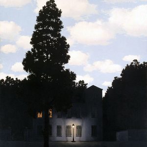 Rene Magritte Empire of light giclee oil paintings canvas art  Prints Wall Art For Living Room Bedroom Decor