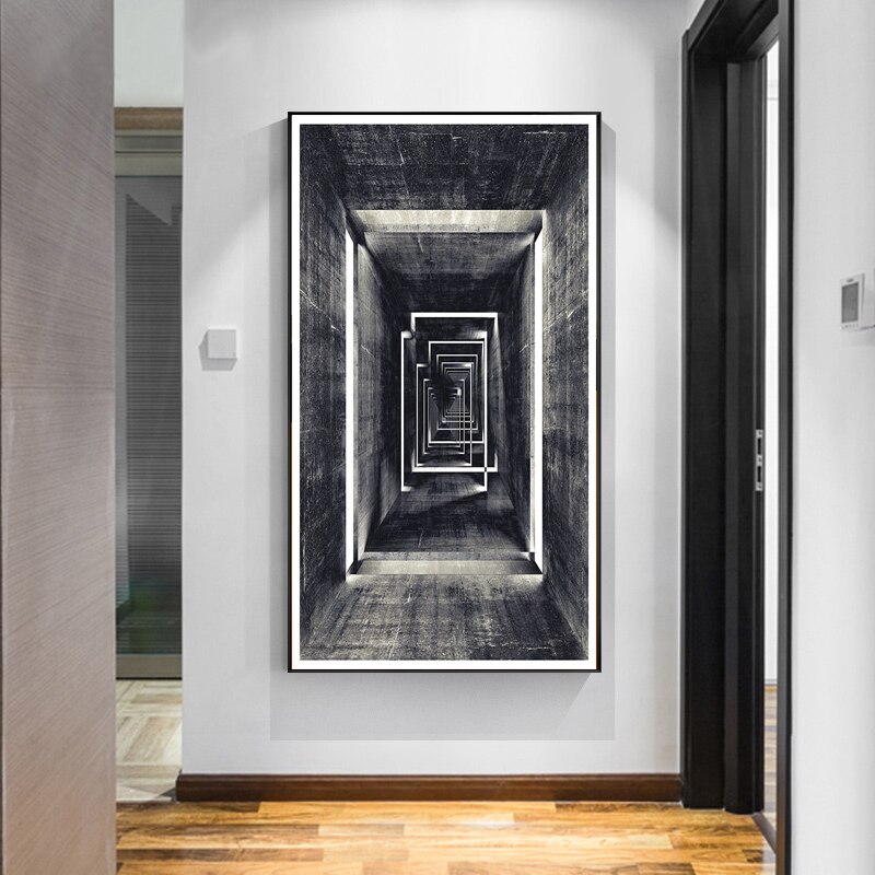 Retro-Abstract-Geometric-Canvas-Paintings-Infinite-Corridor-Posters-and-Prints-Wall-Art-Picture-Room-Cuadros-Home-2.jpg