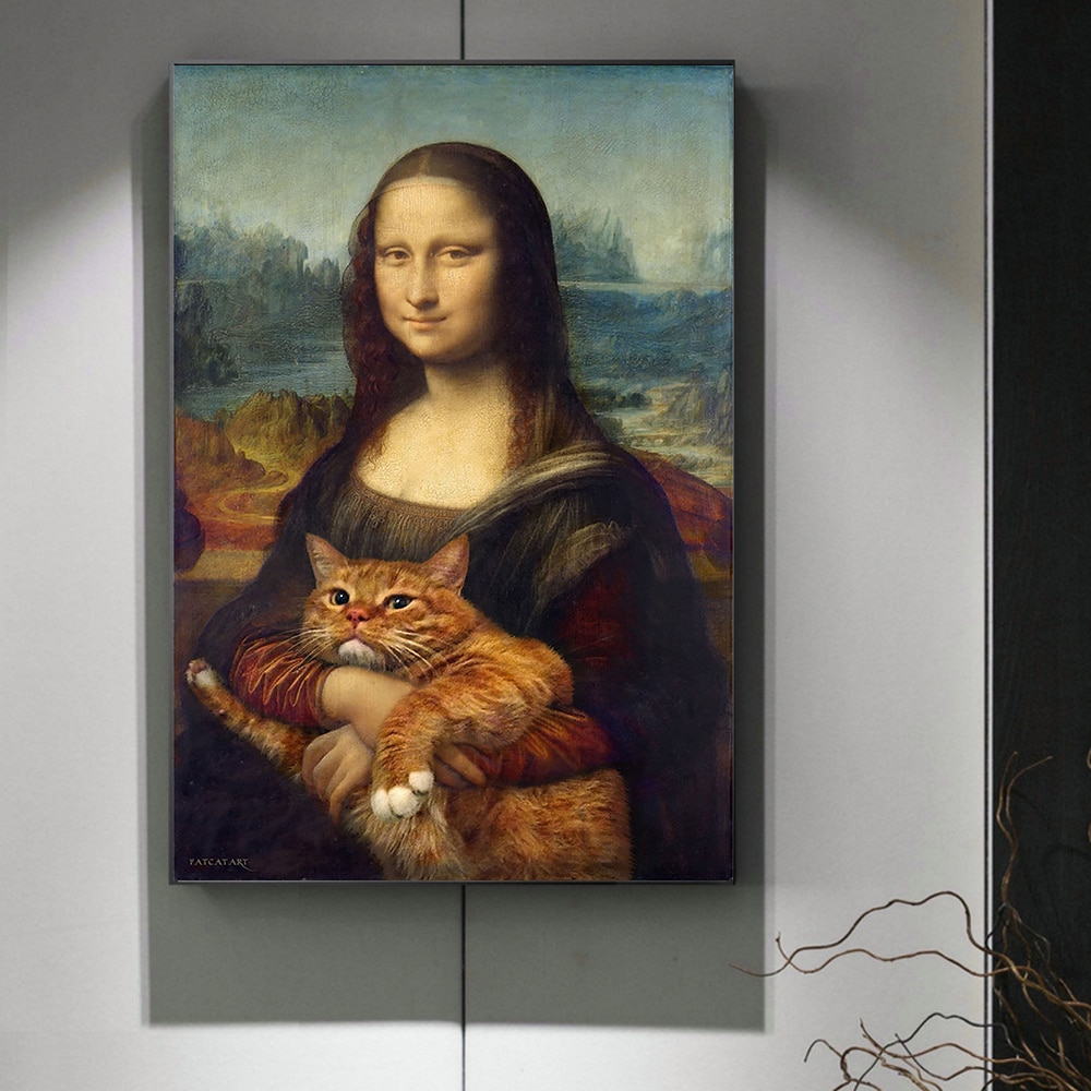 Retro-Canvas-Paintings-Spoof-Mona-Lisa-Cat-Graffiti-Art-Abstract-Canvas-Painting-Posters-and-Prints-Wall-4.jpg