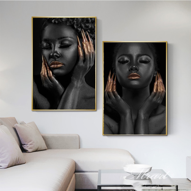 SELFLESSLY-Black-Girl-Golden-Nails-Canvas-Paintings-For-Living-Room-Fashion-Art-Posters-and-Prints-Modern.jpg