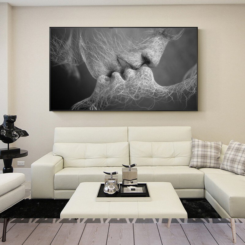 SOURBAN-Love-Kiss-Abstract-Oil-Painting-on-Canvas-Scandinavian-Cuadros-Wall-Art-Sweet-Kiss-Pictures-for-2.jpg