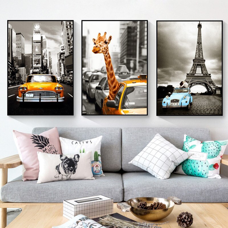 SURELIFE-Vintage-Car-City-Giraffe-Prints-Canvas-Paintings-Abstract-Wall-Art-Pictures-POP-Poster-for-Living-3.jpg