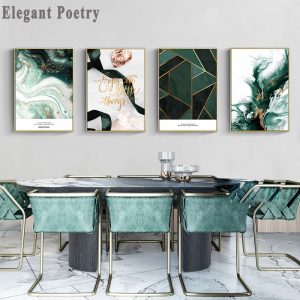 Scandinavian Geometry Canvas Wall Art Print Nordic Poster Abstract Painting Decorative Picture Modern Livinfg Room Decoration