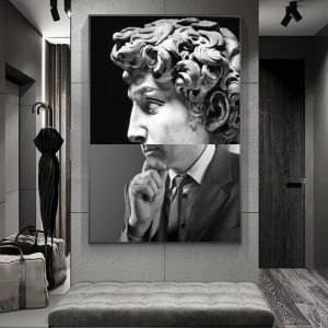 Sculpture of David Canvas Paintings on the Wall Art Posters And Prints Nordic Art Canvas Wall Decorative Picture Home Decoration