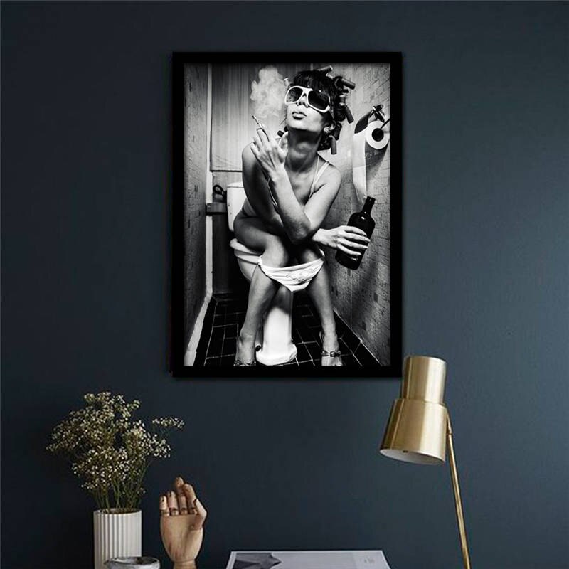Sexy-Beauty-Black-and-white-Woman-canvas-painting-posters-prints-Pub-Bar-decoracion-paintings-Creative-Toilet-2.jpg