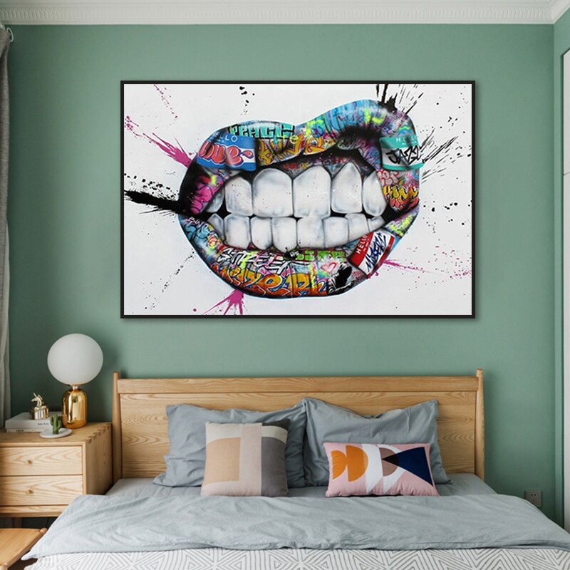 Show-Teeth-Lips-Graffiti-Posters-and-Prints-Kiss-Wall-Art-Canvas-Painting-Street-Art-Wall-Painting-4.jpg