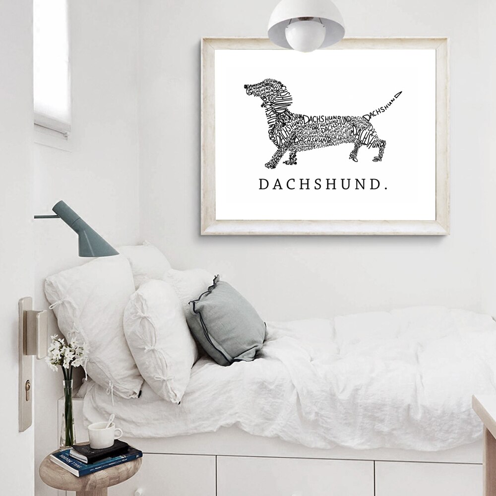 Simple-Style-Canvas-Print-Painting-Poster-Dachshund-Dog-Of-Letters-Modern-Abstract-Animal-Wall-Picture-Unframed-2.jpg