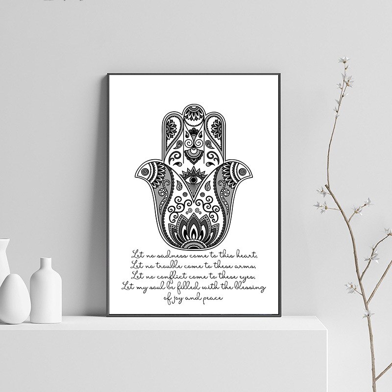 Spiritual-Meditation-Abstract-Poster-Hamasa-Hand-Lotus-Black-White-Canvas-Print-Yoga-Wall-Art-Picture-Painting-3.jpg