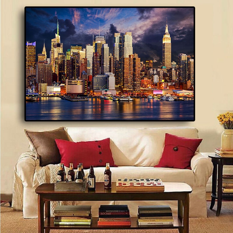 Sunset-Cloud-New-York-City-Manhattan-Building-Canvas-Painting-Posters-and-Prints-Scandinavian-Wall-Art-Picture-1.jpg